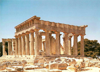 Храм Афины Афайи на острове Эгина