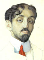 Портрет поэта Михаила Кузмина (1909 г.)