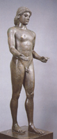Аполлон из Пьомбино. Около 475 г. до н.э. Париж, Лувр