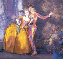 Арлекин и дама (Фейерверк) (1912 г.)