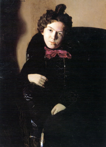 Портрет А.П. Остроумовой (1901 г.)