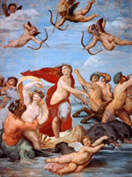 Триумф Галатеи (Фреска Рафаэля Санти. 1515 г.)